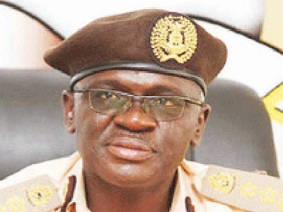 David Parradang. comptroller-general of Nigeria Immigration Service