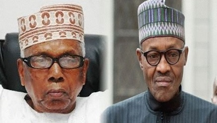 Malam Ahmed Joda and President Muhammadu Buhari