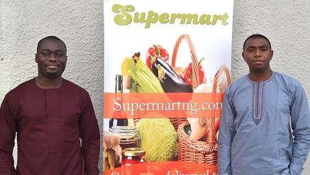 Raphael Afaedor and Gbolahan Fagbure, o-founders, Supermart.ng