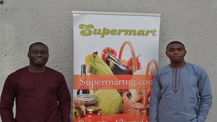 Raphael Afaedor and Gbolahan Fagbure, co-founders, Supermart.ng