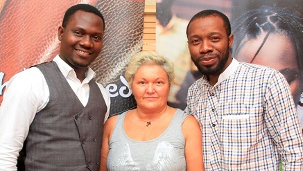L-R: Olusola Amusan, Microsoft Nigeria, Corporate Citizenship Lead; Silvia Scali, Chairperson, Scali Shoes Italy, and Abiodun Folawiyo, MD/CEO, Shoespeed Nigeria, at Microsoft/Shoespeed event recently.