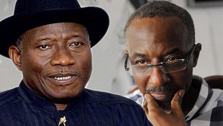 former president Goodluck Jonathan and Lamido Sanusi, former Central Bank of Nigeria (CBN) governor