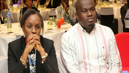 (L-r): Omobola Johnson, general partner at TLCom Capital and former Minister of Communication Technology and Elo Umeh, Founder Twinpine during a forum in Lagos, recently.