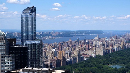 One57, at left, in New York. Photographer: William Edwards/AFP via Getty Images