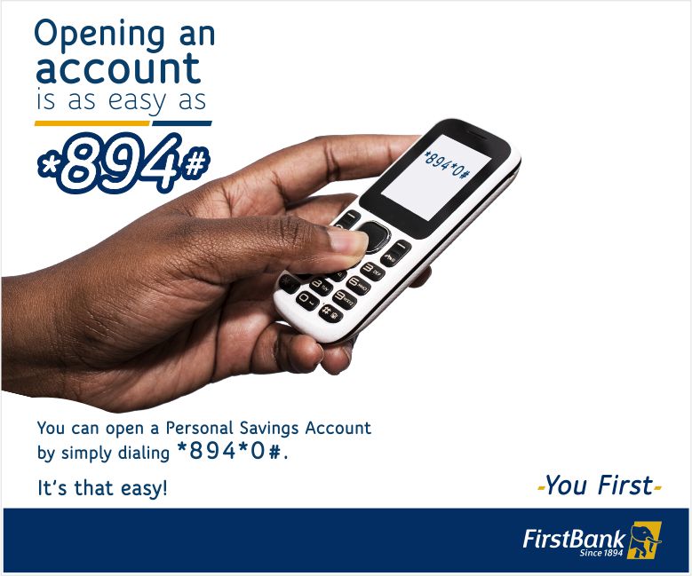First Bank USSD Account Opening