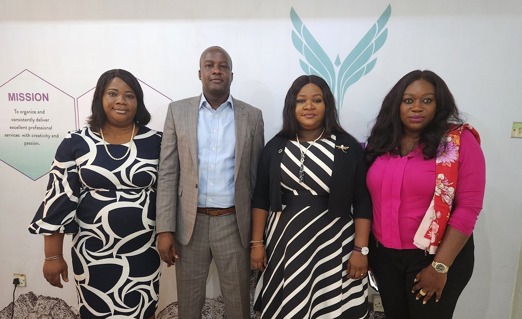 L-R: Chioma Nwachukwu, Chief Financial Officer, Eventful; Fisayo Beecroft, Managing Director, Eventful; Omolola Owo, Head of Events, Eventful and Tosin Adefeko, Managing Director, AT3 Resources at the press conference to announce Eventful's 20th anniversary at in Ilupeju, Lagos, on Wednesday 26, 2022.